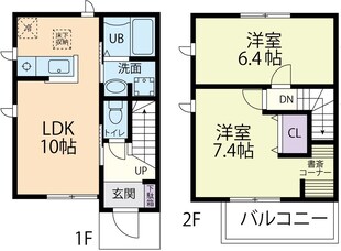 Rock Palace　Aの物件間取画像